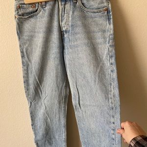 Levi Wedgie Straight Jeans